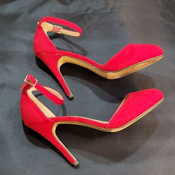 BOWMILEL ROUND TOE HIGH HEEL STILETTO D'ORSAY SHOE - Picture 9 of 14